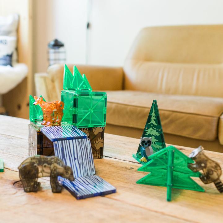 Produktbild Magna-Tiles Wald-Tiere Set