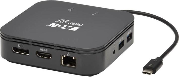 Produktbild Eaton Thunderbolt 3 Dualmonitor Docking Station 8K/30Hz DisplayPort 4K/60Hz HDMI USB 3.2 G (Thunderbolt, 4 Ports)