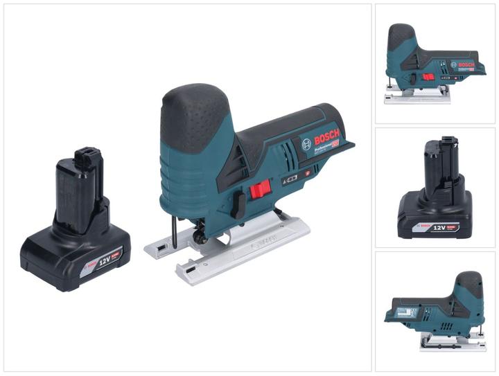 Produktbild Bosch Professional Bosch GST 12V-70 Professional Akku Stichsäge 12 V 70 mm + 1x Akku 6,0 Ah - ohne Ladegerät