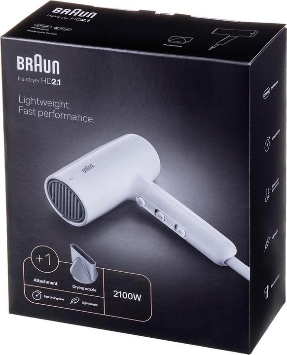 Actual product image Braun HD 2.1