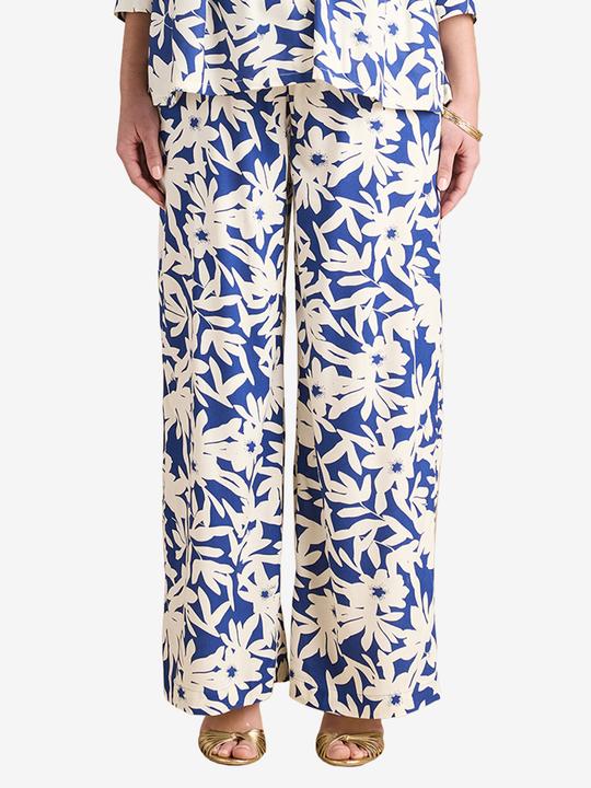 Envie de Fraise Weite Umstandshose mit Blumenprint, hoher Bund