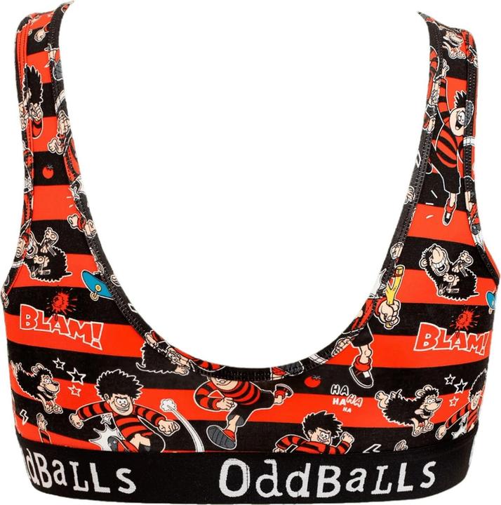 Actual product image Oddballs Womens/Ladies Beano Bralette (M)