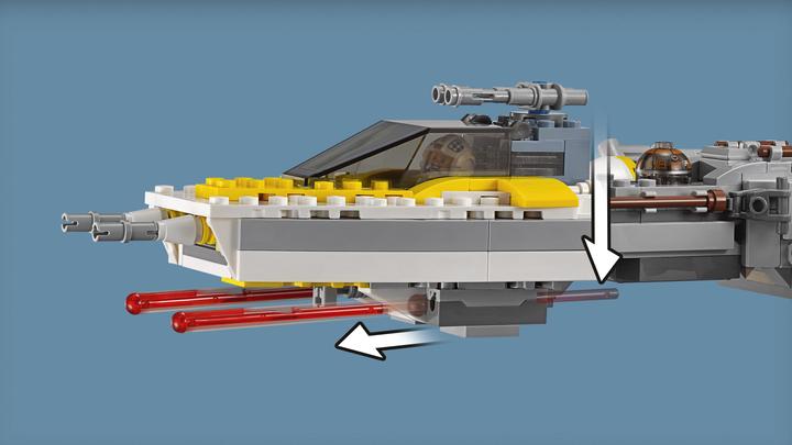 Actual product image LEGO Y-Wing Starfighter (75172, LEGO Star Wars)