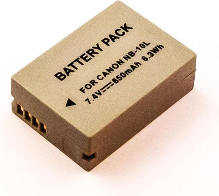 Image du produit AGI Batterie compatible avec Canon PowerShot G16 - Batterie - 800 mAh (Batterie)