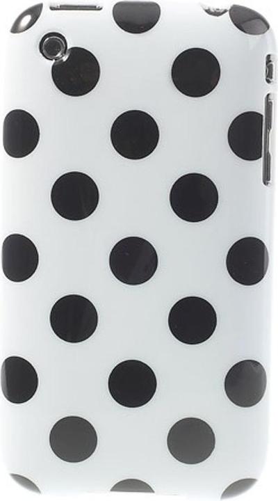 König Design Schutzhülle für Handy Apple iPhone 3 3G 3GS weiss/schwarz (Apple iPhone 3G, Apple iPhone 3GS)