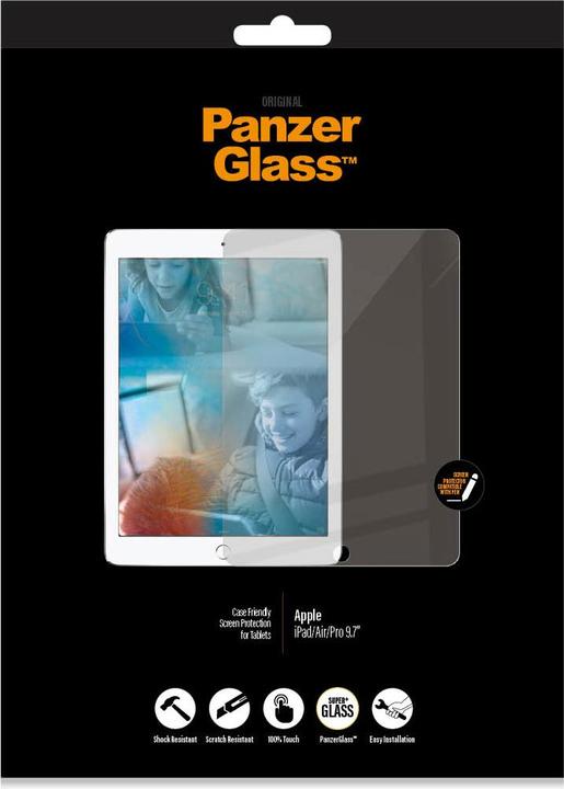 Immagine prodotto PanzerGlass Reale (1 Pezzo/i, iPad Pro 9.7 2016 (1. Gen), iPad (5° gene), iPad 2018 (6° gene), iPad Air, iPad Air 2014 (2. Gen))