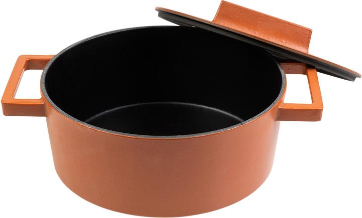 Actual product image Sambonet Terra Cotta Cotto Curry Roaster, 24.5 cm (24.24 cm, Casserole + Stewpot, Cast iron)