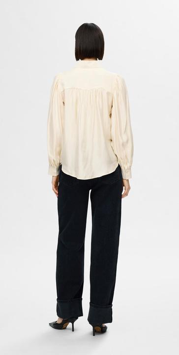 Actual product image Selected Femme Long sleeve satin blouse (38)