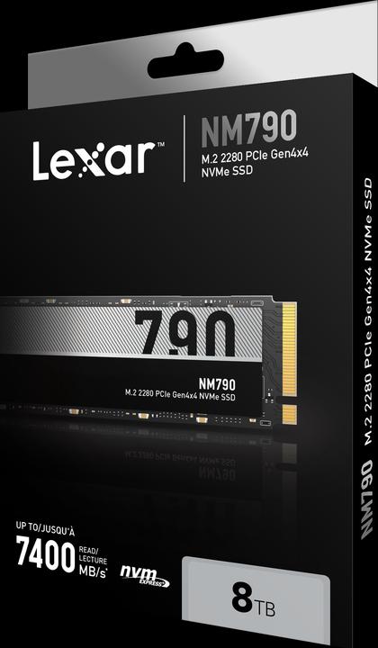 Actual product image Lexar NM790 (8000 GB, M.2 2280)