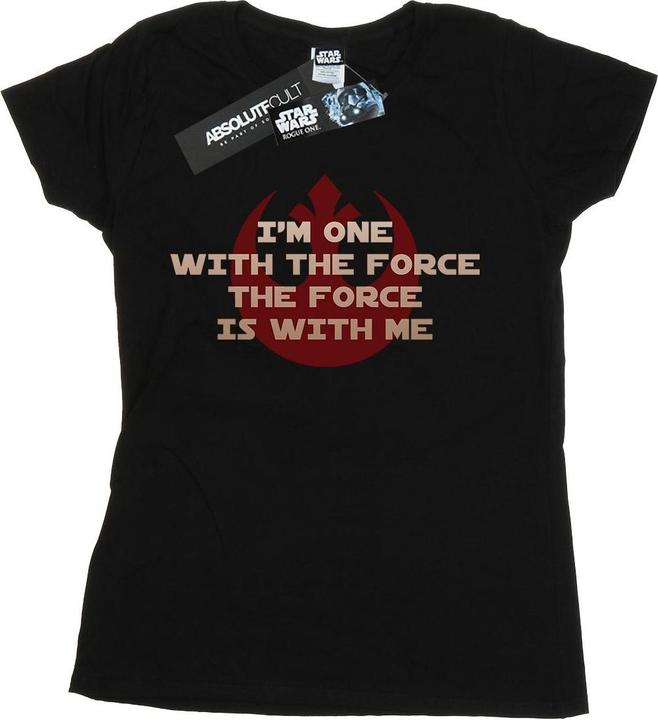 Immagine prodotto Star Wars Rogue One I'm One With The Force Red Maglietta Donna (XL)