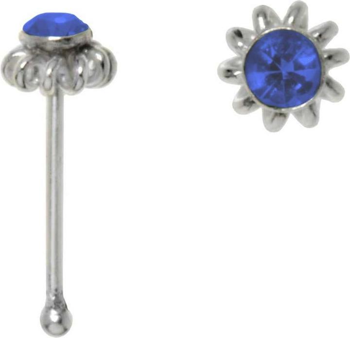 Produktbild Bijouteria Nasenpiercing (Kristall, Silber 925)