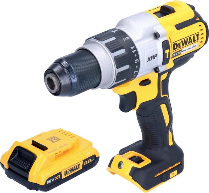 Immagine prodotto DeWalt DCD 996 N Trapano a percussione a batteria 18 V 95 Nm Brushless + 1x batteria 2,0 Ah - senza (Batteria ricaricabile)