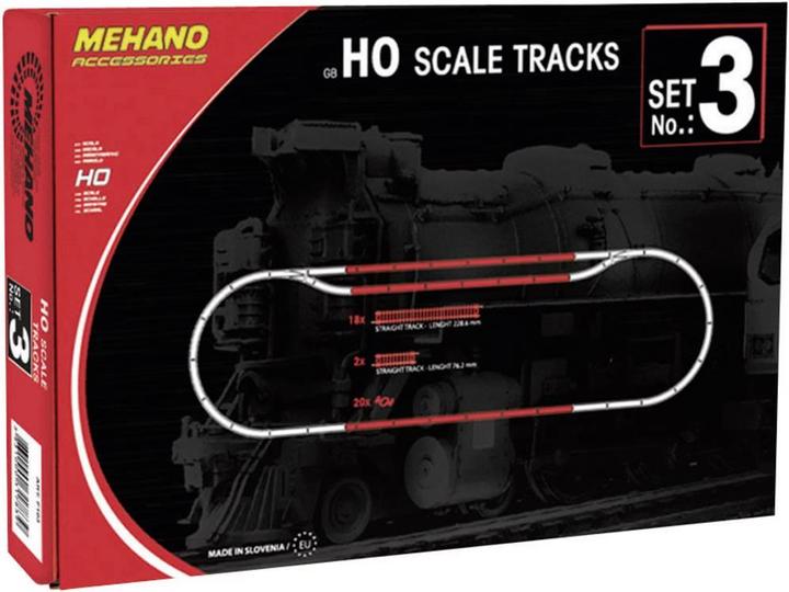 Produktbild Mehano 58554 H0 Gleis-Ergänzungs-Set (Spur H0)
