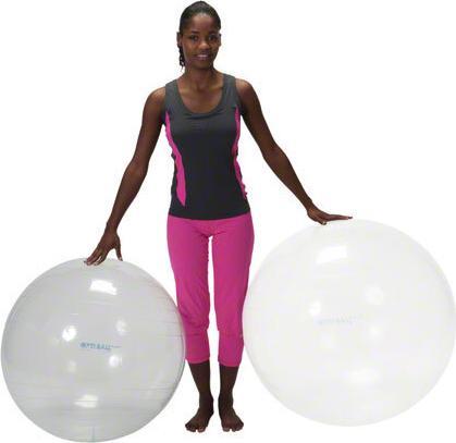 Image du produit Sport 2000 Balle de gymnastique GYMNIC 75 cm transparente Taille : 75 (75 cm)