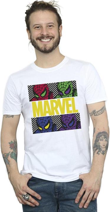 Image du produit - T-shirt SPIDER-MAN POP ART - Homme (5XL)