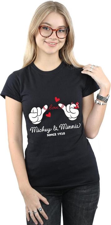 Image du produit Disney - T-shirt MICKEY MOUSE LOVE HANDS - Femme (S)