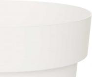 Ibergarden weisser Kunststofftopf 16cm Durchmesser (16 cm)