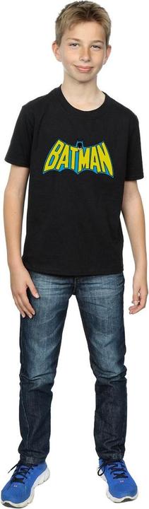Actual product image Batman Boys Retro Logo Cotton T-Shirt (140, 146)