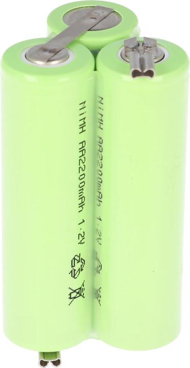 Actual product image AccuCell Battery bellissima ermilia Type 1870 B with 2 plug-in contacts (1 pcs., 2100 mAh)