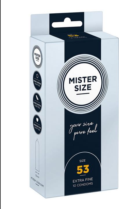 Actual product image Mister Size 53 (10 pcs.)