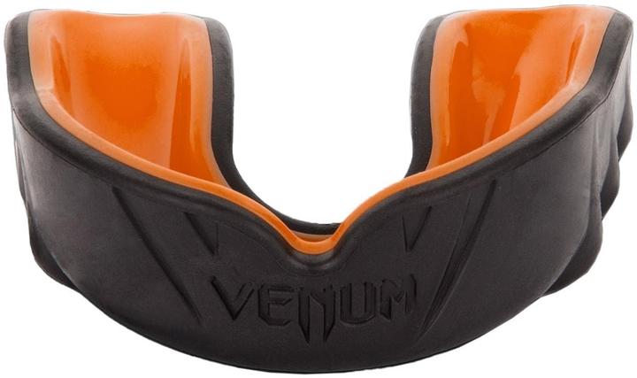 Venum Challenger Mouthguard-Black/Orange (One Size)