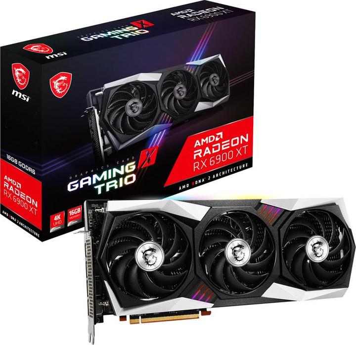 Produktbild MSI Radeon RX 6900 XT Gaming X Trio 16G (16 GB)