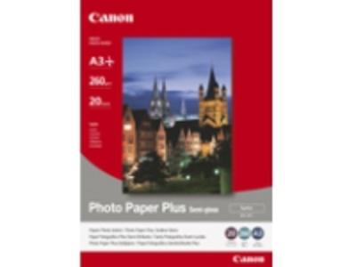 Immagine prodotto Canon SG-201, Più Semi-Gloss, 20 fogli (260 g/m², A3+, 20 x)