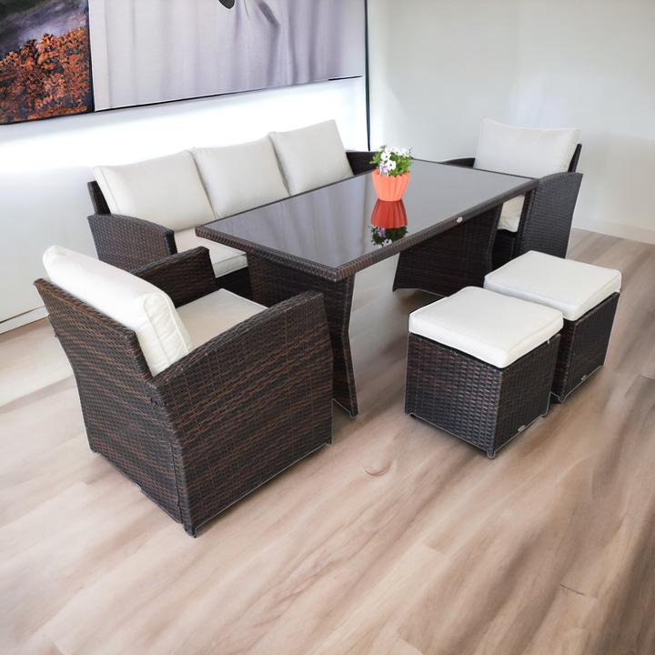 Image du produit Jet-Line Meuble de jardin Lounge Havanna brun