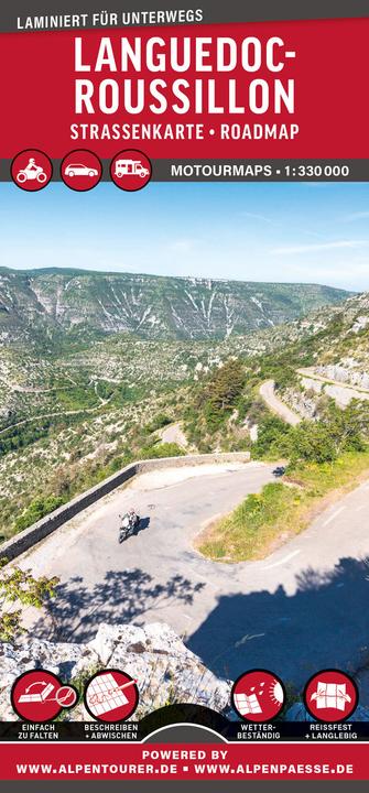 Image du produit MoTourMaps Languedoc-Roussillon Auto- u