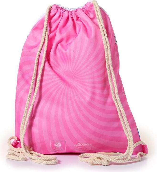 Produktbild Puckator Turnsack Turnbeutel Sportbeutel VW Bulli Motiv Summer Love recyceltes PET