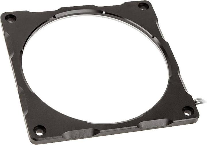 Actual product image Phanteks Halos Lux Digital 120mm Frame Digital RGB alu / black (Multicoloured)