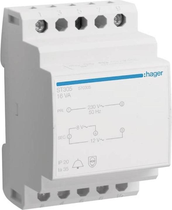 Immagine prodotto Hager ST305 - 230 V - Sistema telefonico