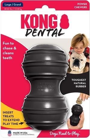 Actual product image KONG Dog Toy Extreme Dental black L (7x13.5cm) (Retrieval, Litter toy dog, Dog activity toy)