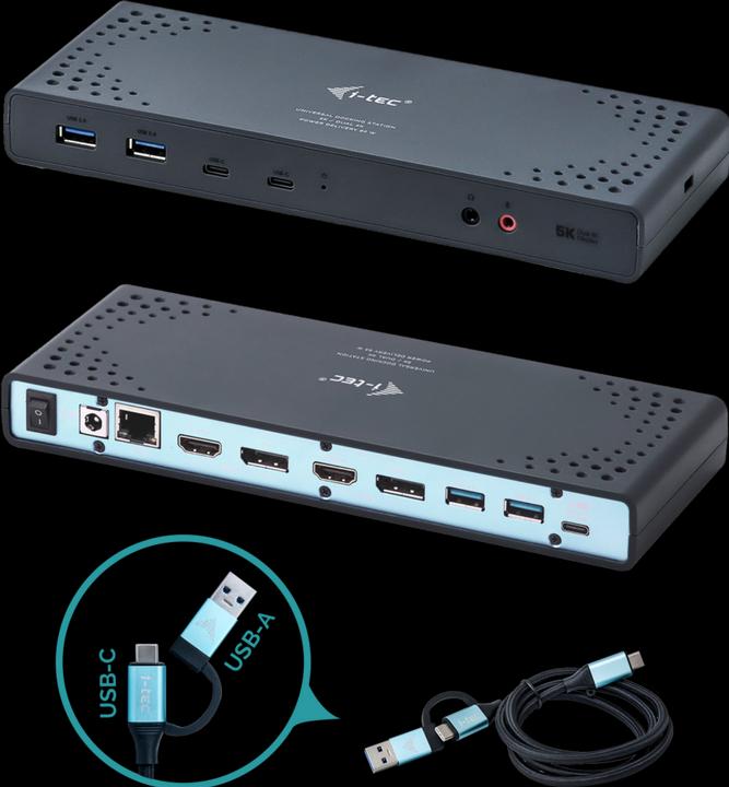 Produktbild i-tec Dualdock (USB-C, 14 Ports)