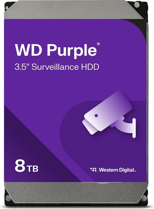 Actual product image WD Purple (8 TB, 3.5", CMR)