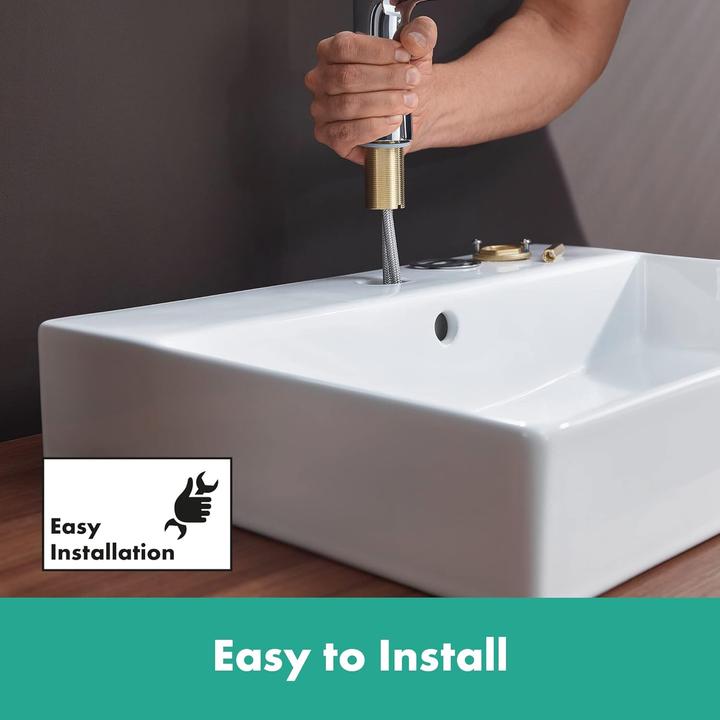 Immagine prodotto hansgrohe Miscelatore monocomando per lavabo Vernis Blend 70 senza scarico a scomparsa