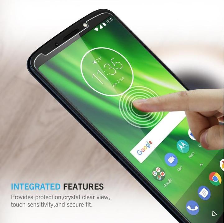 Image du produit Screenguard Motorola Moto G6 Plus Film de protection en verre blindé Case Friendly Design (1 pièce(s), Motorola Moto G6 Plus)