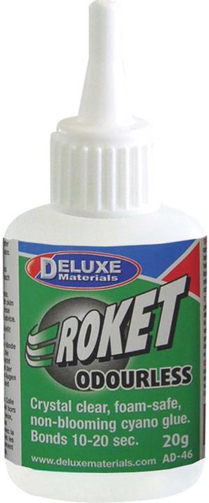 Deluxe Materials Roket CA inodore 20g (polistirolo) (35 g, 1 ml)