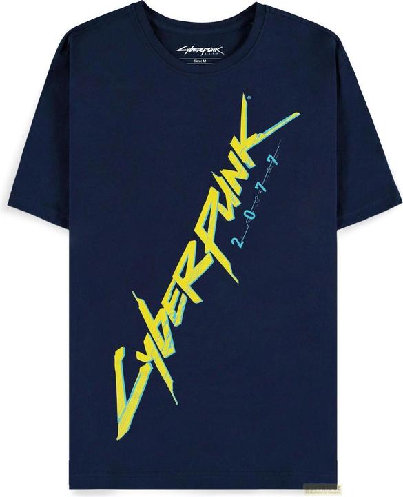 Actual product image Difuzed CyberPunk - Logo Men's Short Sleeved T-shirt - XL (XL)