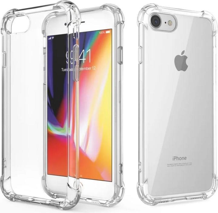 Produktbild Screenguard Apple iPhone 8 Hülle Crystal Soft Airbag Bumper (Apple iPhone 8)