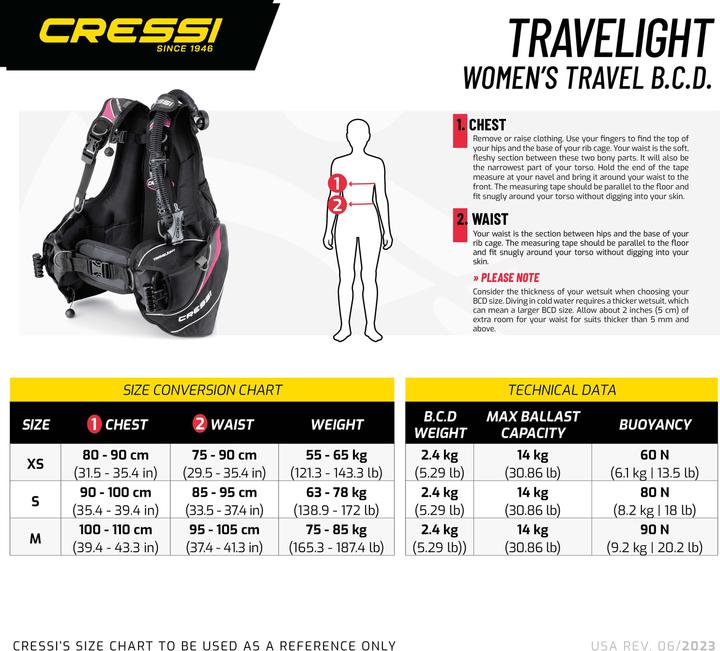 Immagine prodotto Cressi Travelight (S)