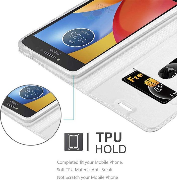 Image du produit Cadorabo Book Classy Style Cover (Motorola Moto E4)
