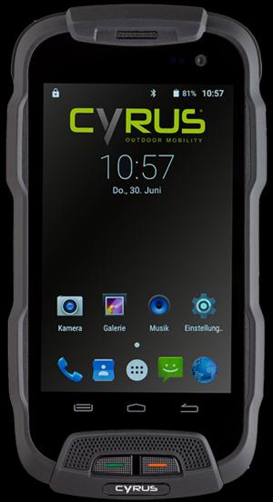 Cyrus CS 23 - Xtreme (16 GB, Black, 4", Hybrid Dual SIM, 8 Mpx, 4G)