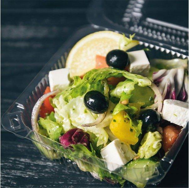 Produktbild Naturestar Bio Salatschalen mit Deckel PLA (400 x)