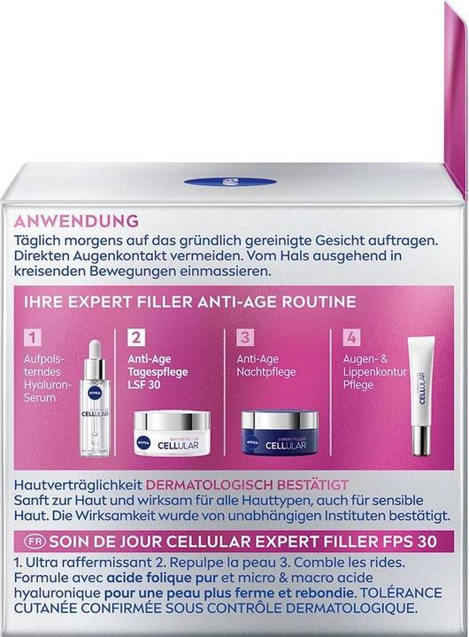 Produktbild NIVEA Cellular Expert Filler Anti-Age Tagespflege LSF 30 (50 ml, Tagescreme, SPF 30)