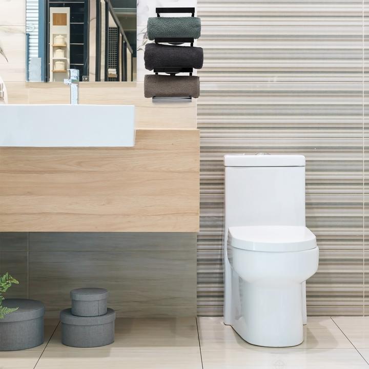 Image du produit Relaxdays Porte-serviettes mural