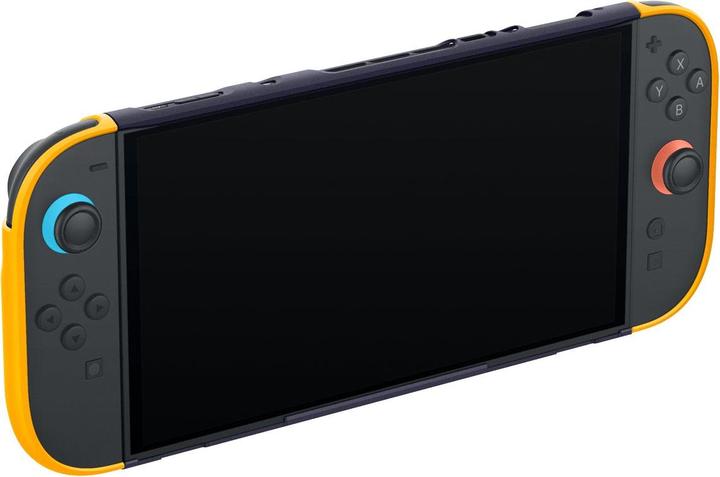 Actual product image Spigen - Protective Case Nano Pop- for Nintendo Switch 2, with Kickstand - Blueberry Navy (Switch)