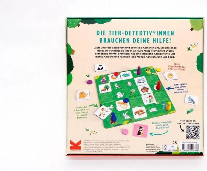 Immagine prodotto Suche & finde. Tier-Detektiv*innen (Tedesco, Batki Zsolt, 2024)