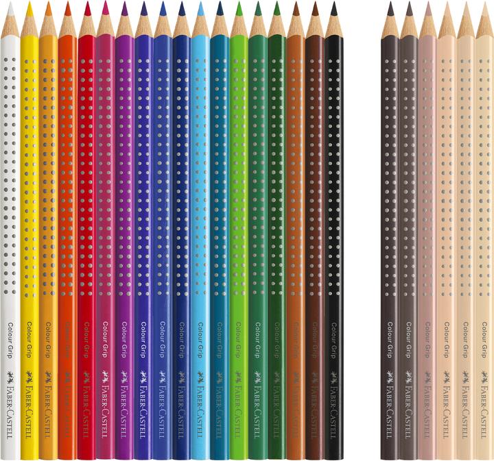 Immagine prodotto Faber-Castell Grip a colori (Ordinati, 24 x)
