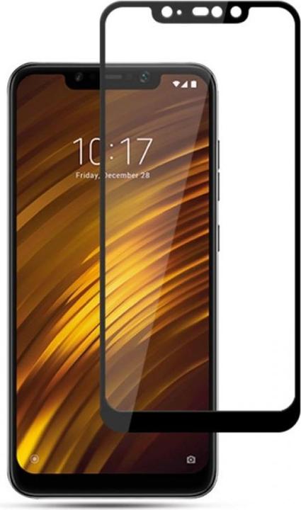 Actual product image Screenguard Xiaomi POCOPHONE F1 Full Screen Protective Glass Film 2.5D 9H (1 Piece, Xiaomi Pocophone F1)